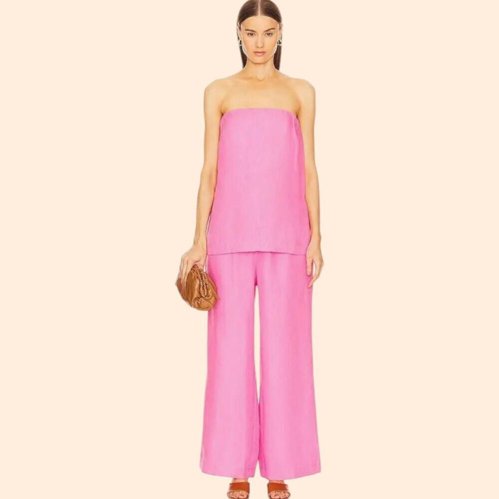 Bondi Born Delphi Rose Linen Set